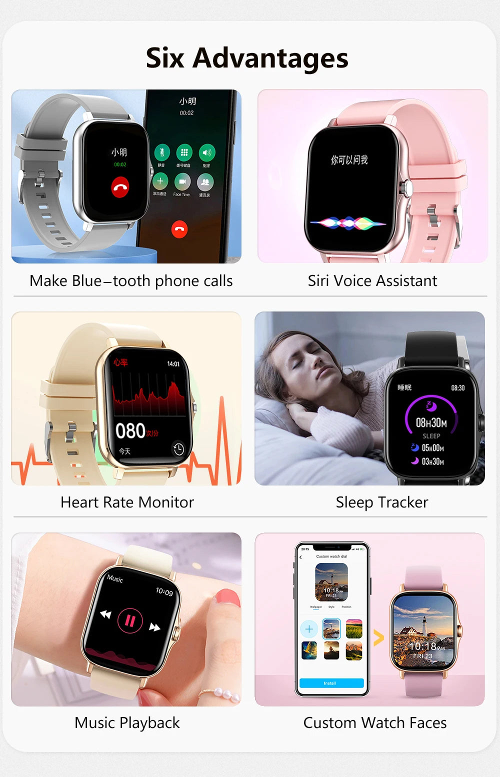 Smart Watch Pro X - ساعة ذكية للياقة البدنية مع مكالمات بلوتوث | ساعات ذكية