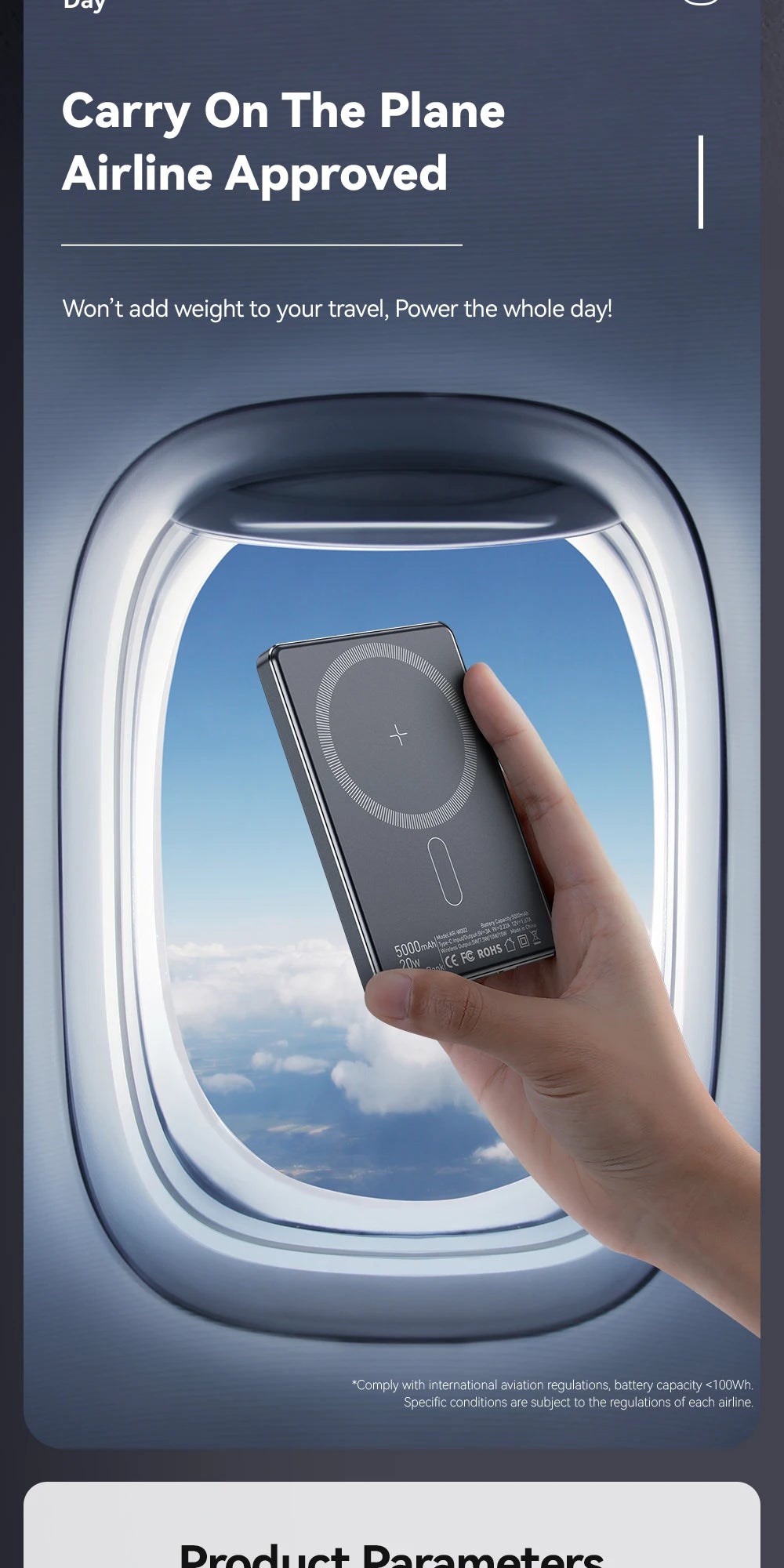 Essager Magnetic Wireless Power Bank | 5000mAh 20W Fast Charger