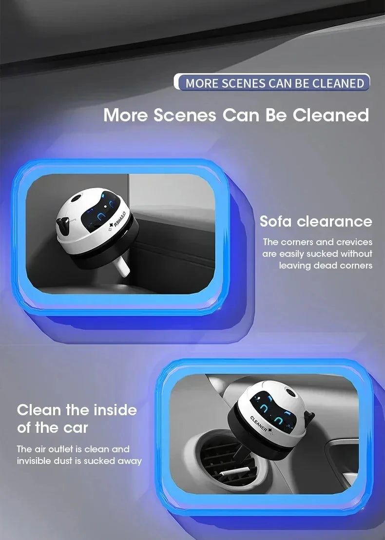 Mini Desk Vacuum – Portable USB Cleaner for Keyboard, Office & Car