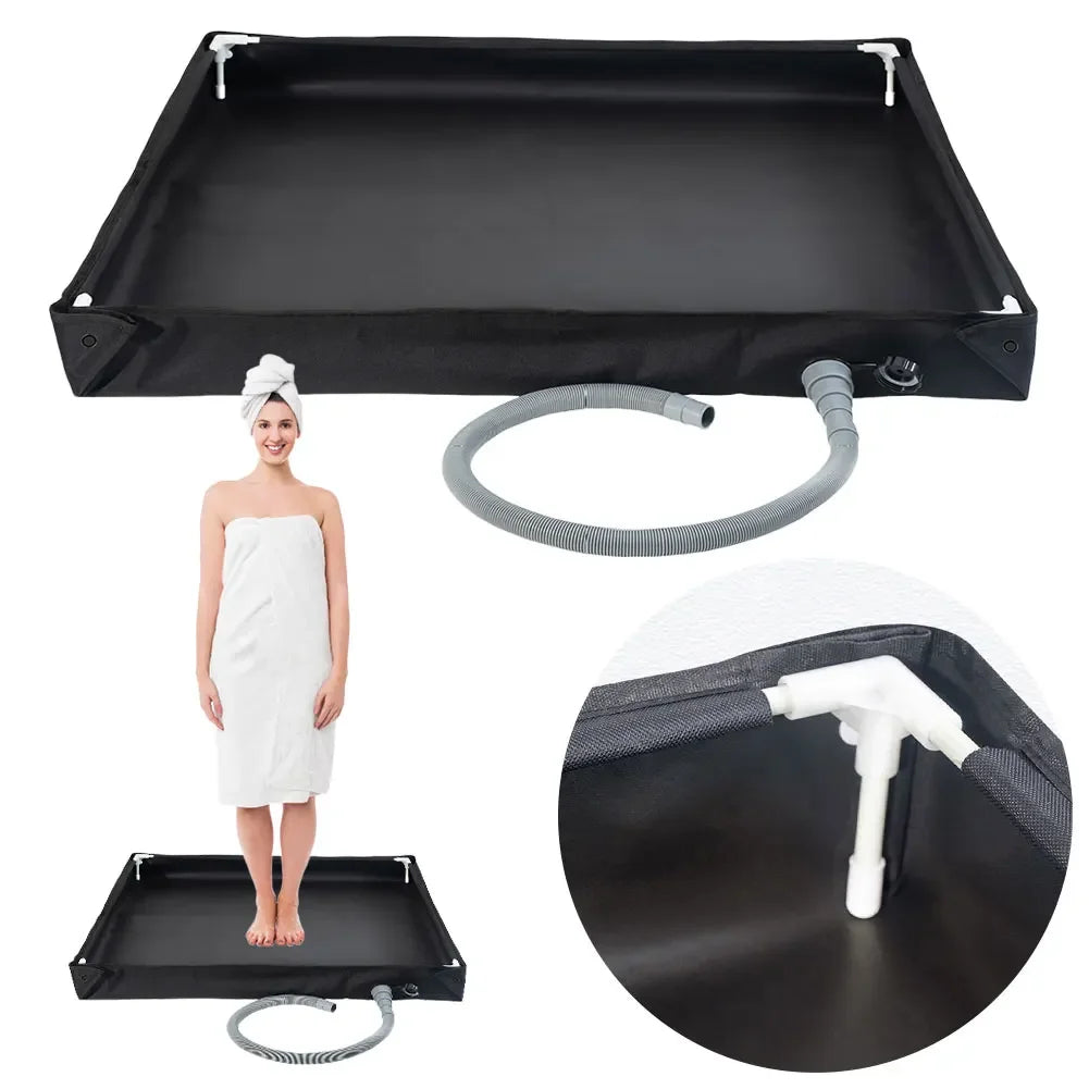Foldable Outdoor Shower Base | Portable Camping Shower Tray