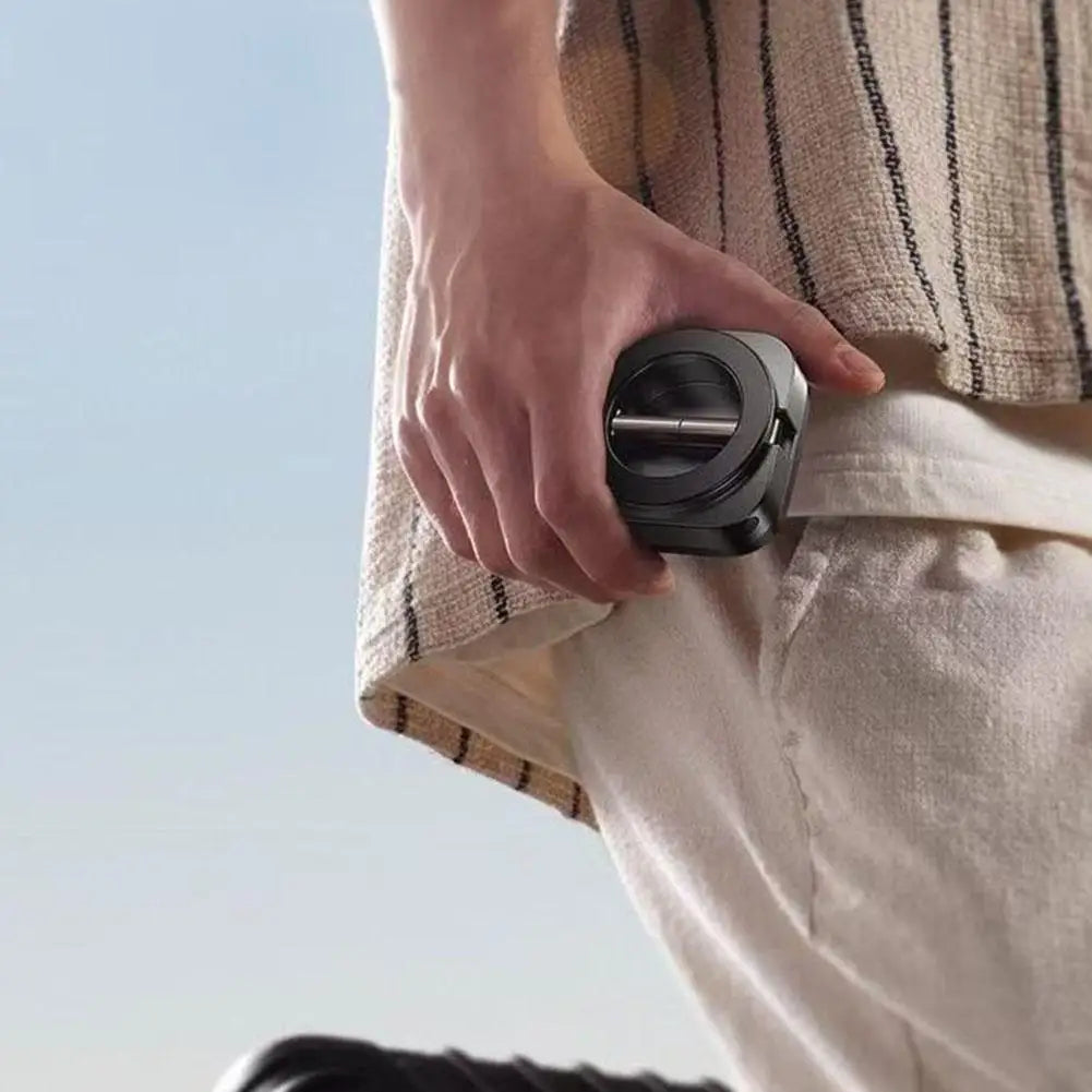 حامل الهاتف المغناطيسي MagSafe │ مسند سفر قابل للطي 360 درجة │ حامل للسيارة والطائرة