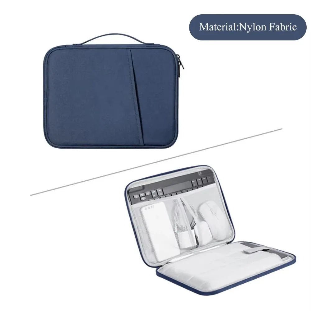 Protective Laptop Sleeve Bag | Waterproof Notebook Carrying Case for MacBook, iPad, ASUS, Lenovo & Huawei | 11-13 Inch