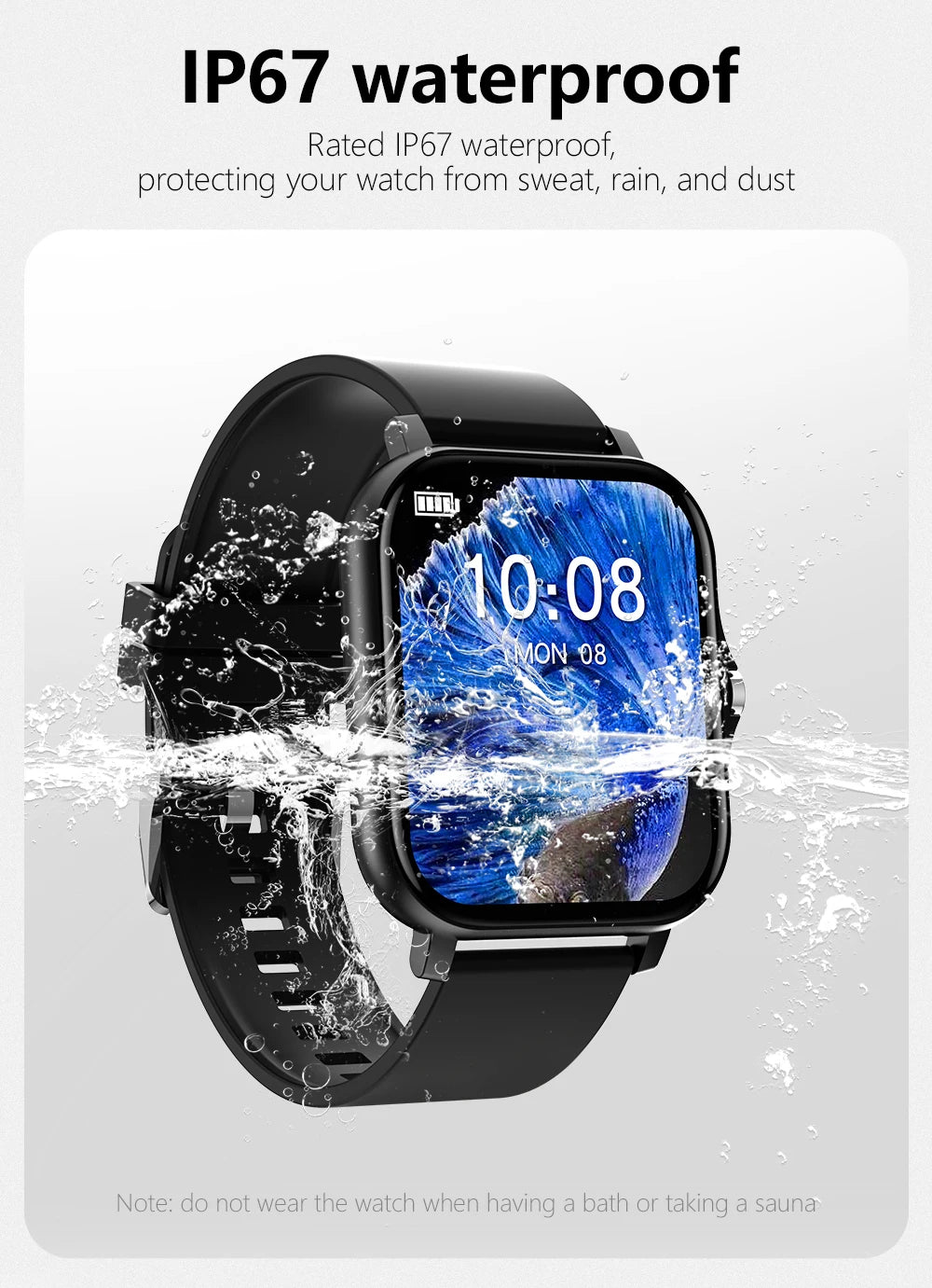 Smart Watch Active Pro — ساعة ذكية رياضية مع خاصية الاتصال عبر البلوتوث | ساعات ذكية ⌚