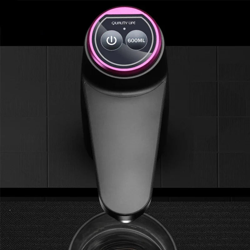 مضخة مياه كهربائية ذكية من ScenyQ – موزع مياه أوتوماتيكي قابل لإعادة الشحن عبر USB