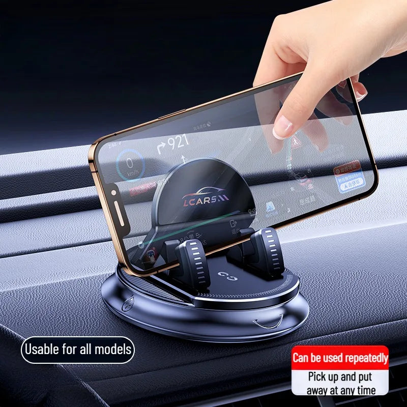 حامل هاتف السيارة المغناطيسي 360 درجة – قبضة قوية وسهل الاستخدام 🚗
