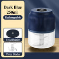 250ml Mini Wireless Garlic Chopper | USB Rechargeable Food Processor