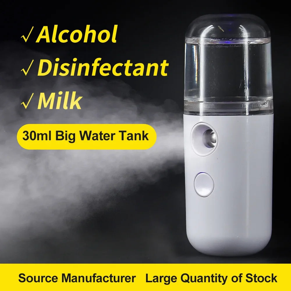 Portable Mini Humidifier & Cool Mist Spray