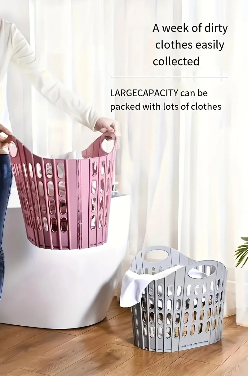 Bohemian Foldable Laundry Basket | Lightweight Storage Hamper