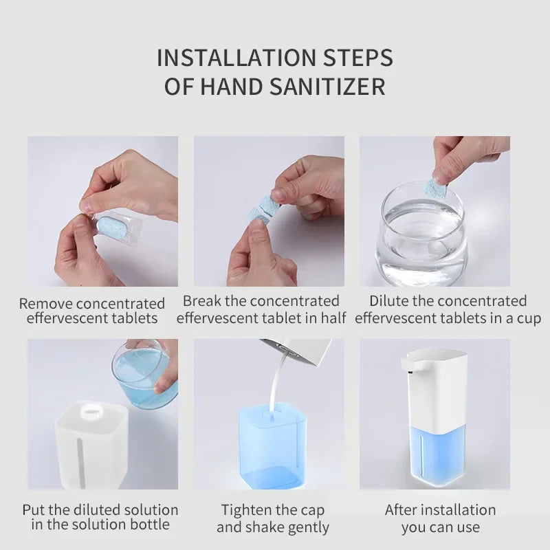 Smart Touchless Foam Soap Dispenser – USB Rechargeable Automatic Sensor