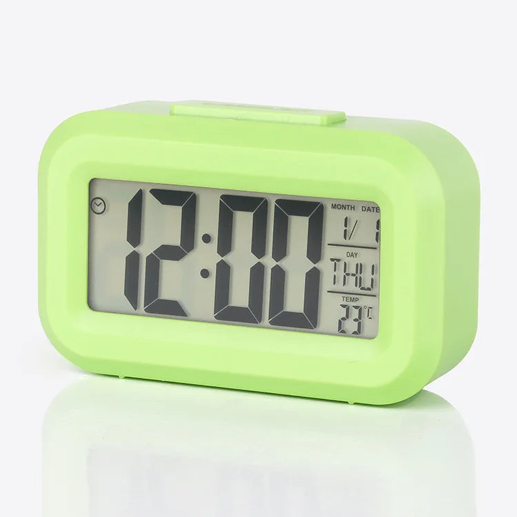 ساعة منبه LED ذكية – شاشة عرض رقمية عصرية للمكتب وغرفة النوم ⏰✨