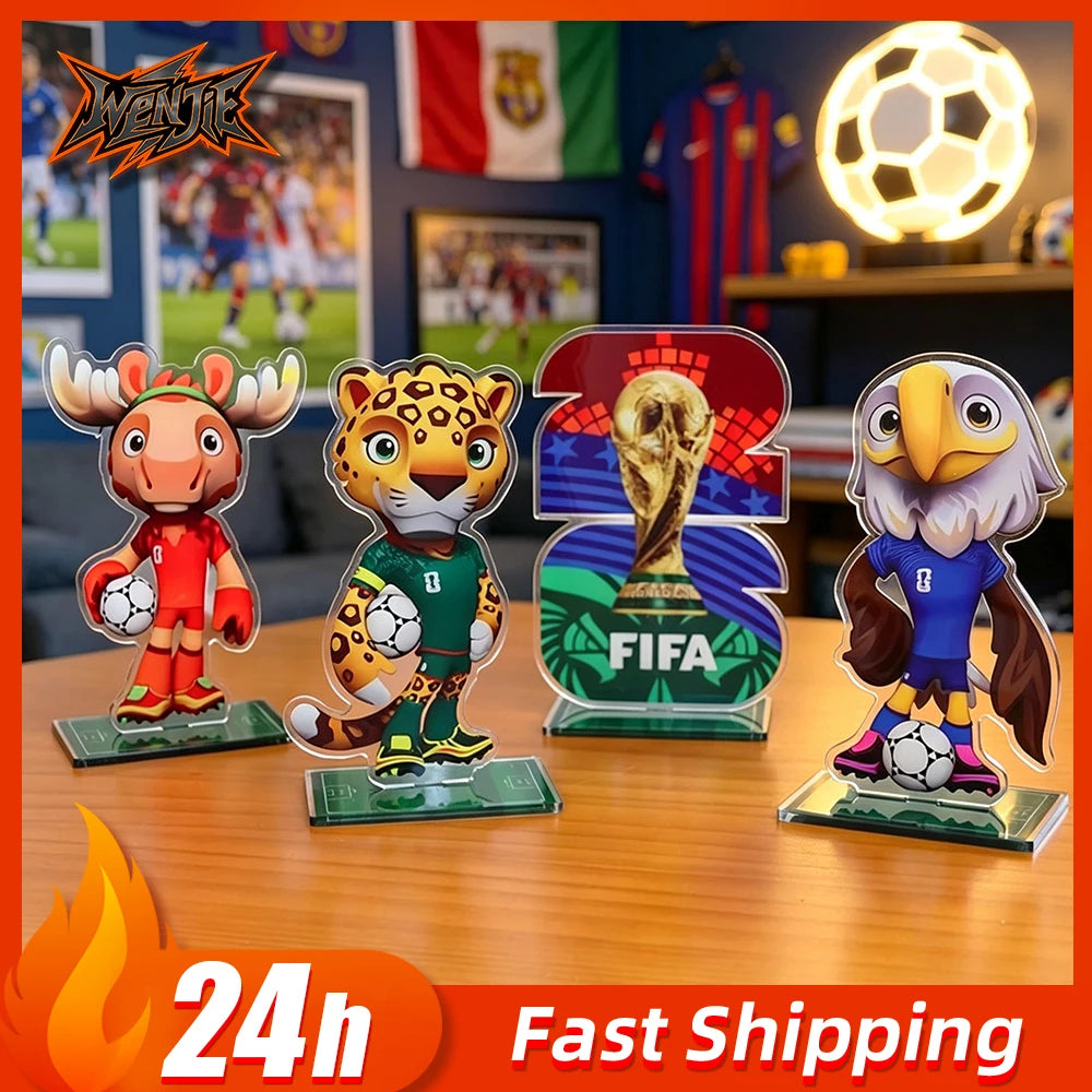 2026 FIFA World Cup Mascot Acrylic Standee Set ⚽🔥