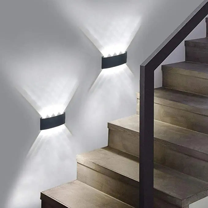 ✨ Modern LED Wall Sconce – Elegant Up & Down Ambient Light for Home Decor