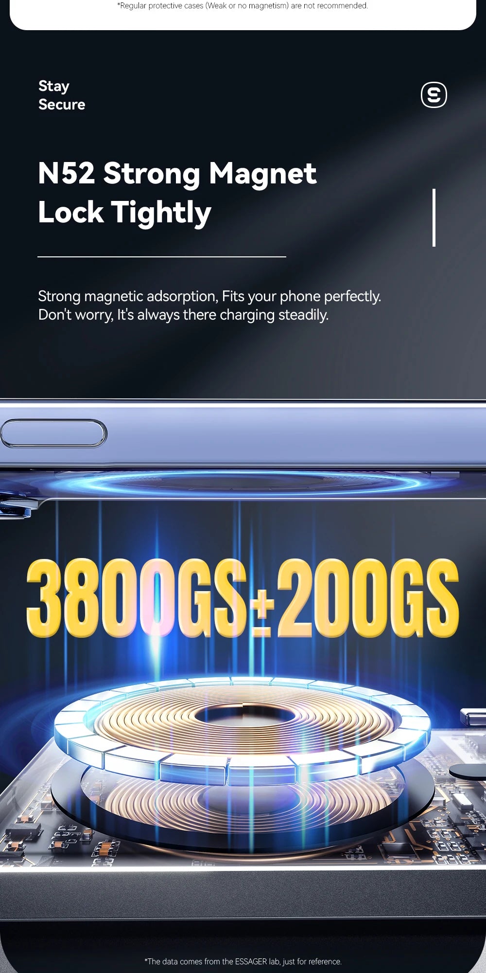 Essager Magnetic Wireless Power Bank | 5000mAh 20W Fast Charger