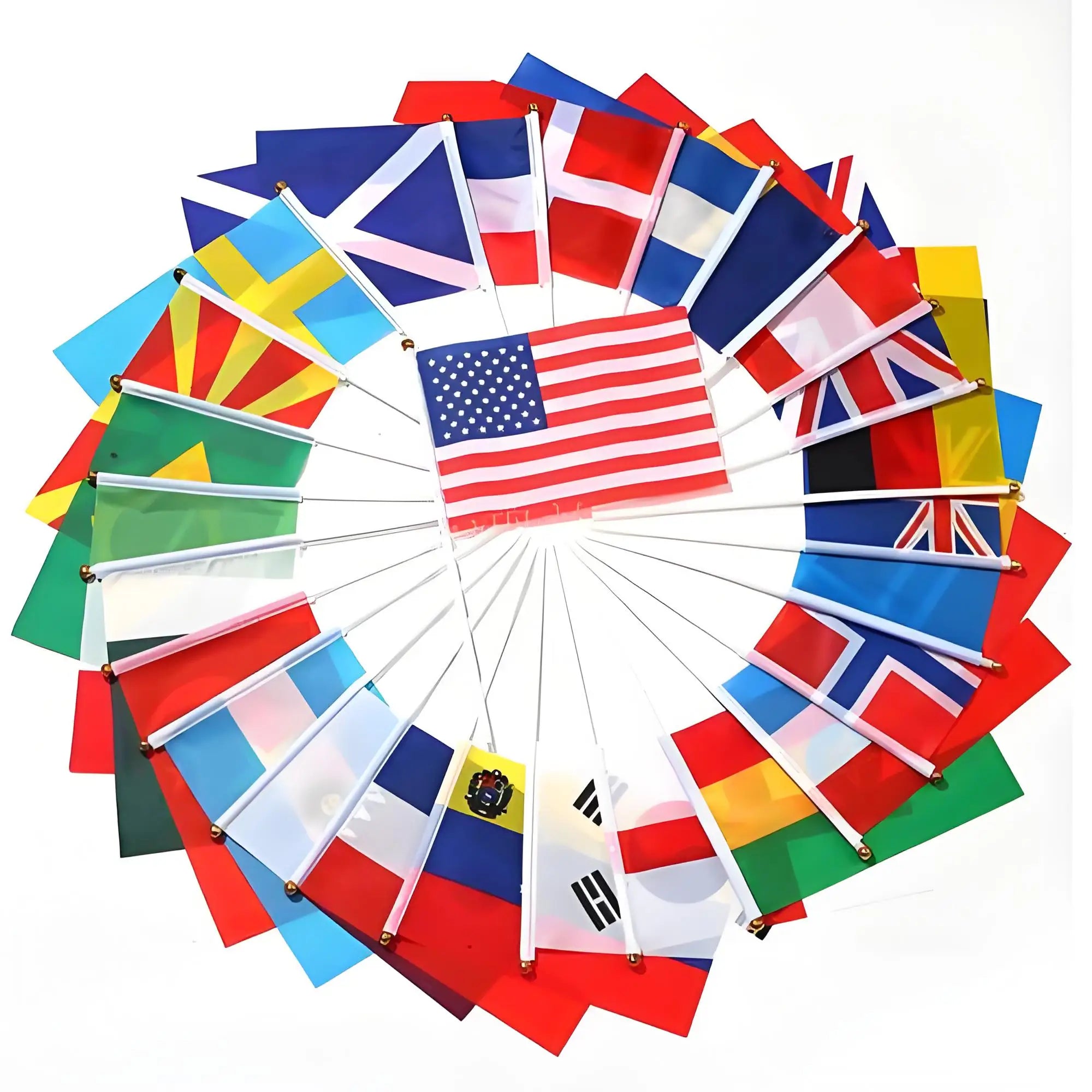 2026 World Cup Mini Flag Set – Fan Party Decoration ⚽🏆