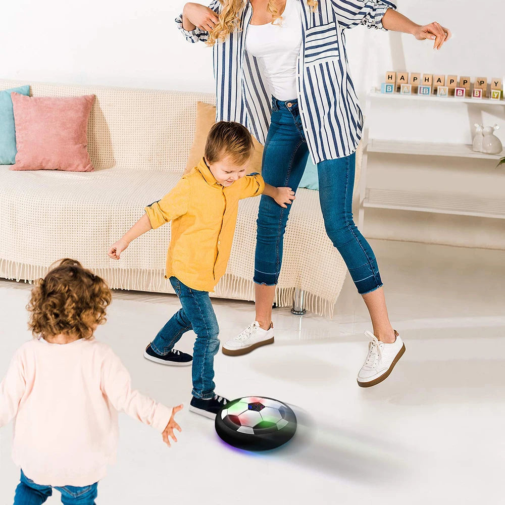 Hover Soccer Ball with LED Lights – Indoor Football Fun ⚽✨