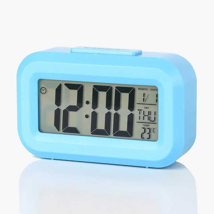 ساعة منبه LED ذكية – شاشة عرض رقمية عصرية للمكتب وغرفة النوم ⏰✨