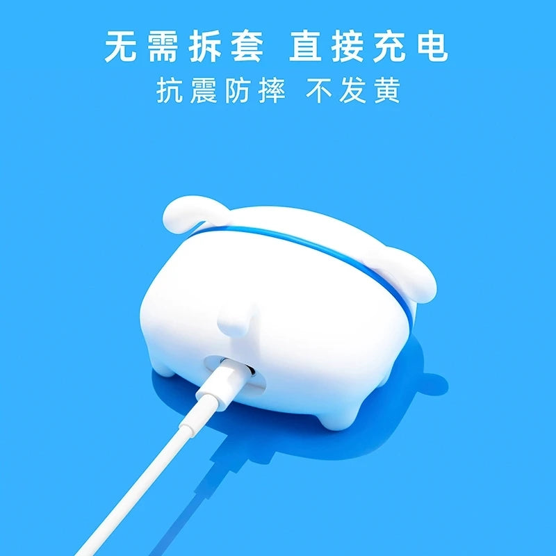 Floral AirPods Case | Secure Lock Shockproof Silicone Cover