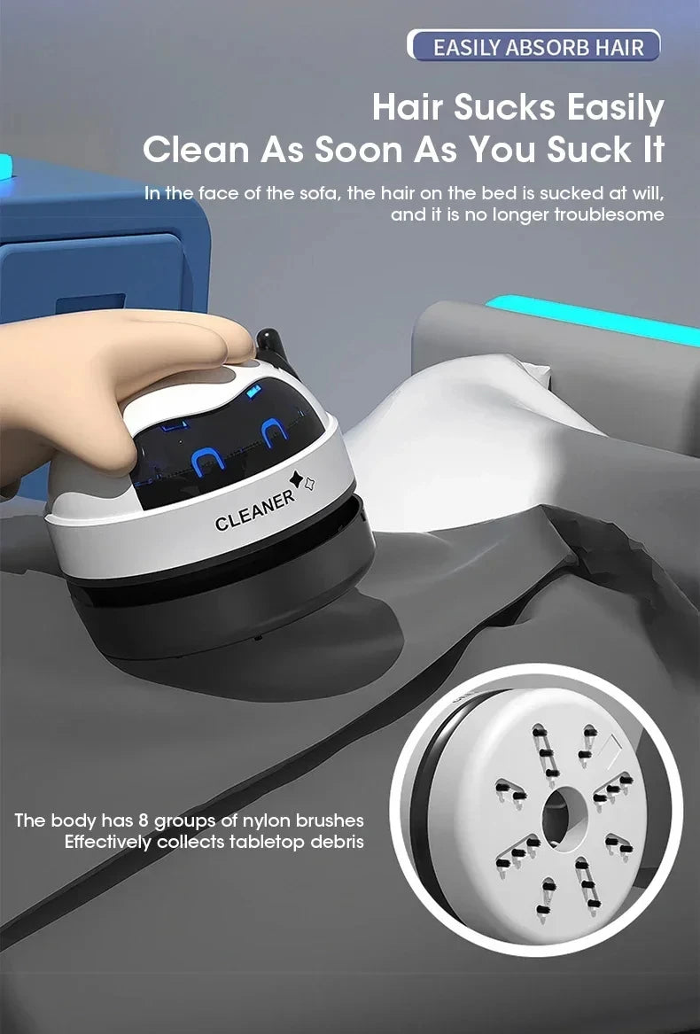 Mini Desk Vacuum – Portable USB Cleaner for Keyboard, Office & Car