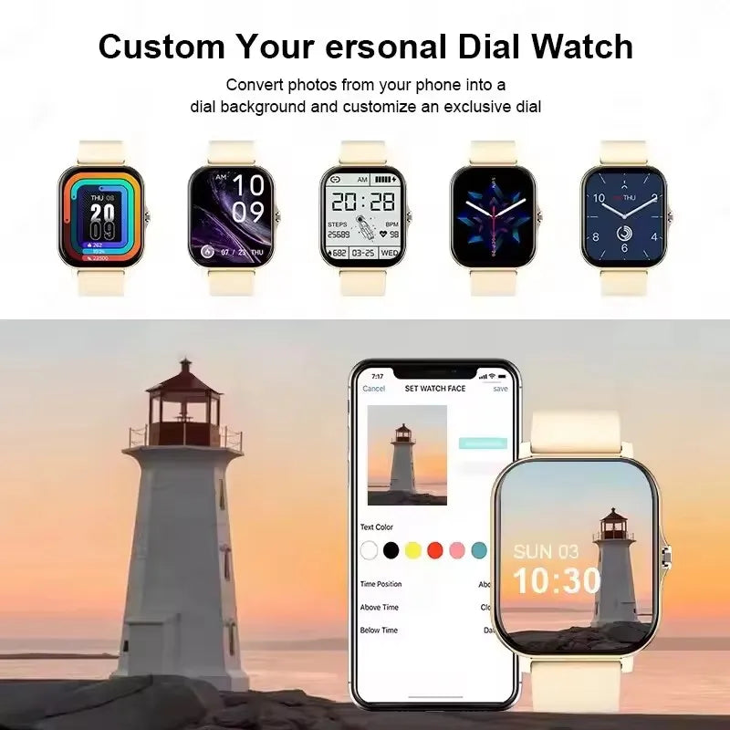 Smart Watch Pro X - ساعة ذكية للياقة البدنية مع مكالمات بلوتوث | ساعات ذكية