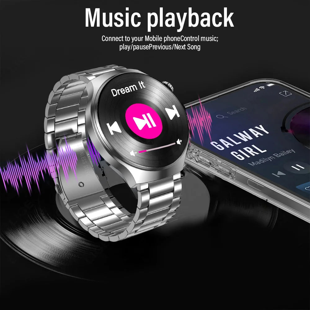 HD Elegant Smart Watch 1.52" Bluetooth Calling | Health & Fitness Tracker