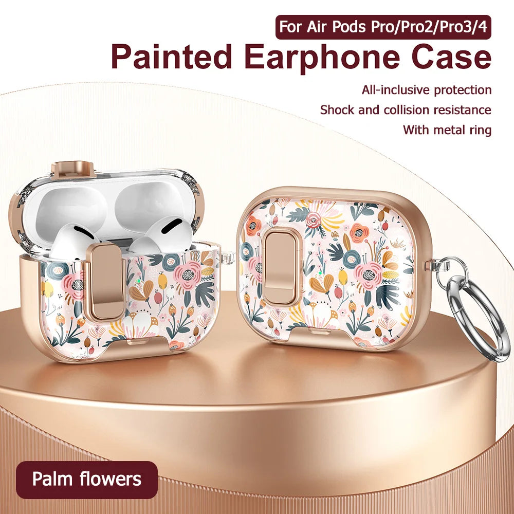 AirPods Pro Protective Case ｜ Secure Lock Shockproof Silicone Cover