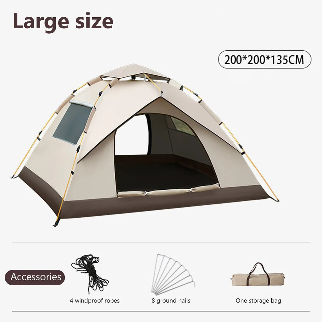 Outdoor Folding Camping Tent | Portable Waterproof Pop-Up Shelter