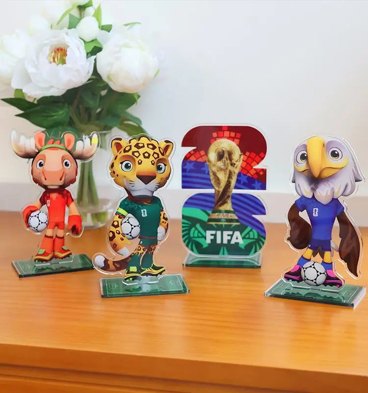 2026 FIFA World Cup Mascot Acrylic Standee Set ⚽🔥