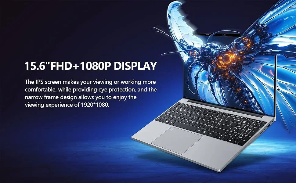 كمبيوتر محمول مقاس 15.6 بوصة بنظام Windows 11 Pro | معالج Intel Core i9-9900 | ذاكرة وصول عشوائي (RAM) سعة 16 جيجابايت وقرص صلب SSD بسعة 1 تيرابايت | كمبيوتر محمول للألعاب والأعمال