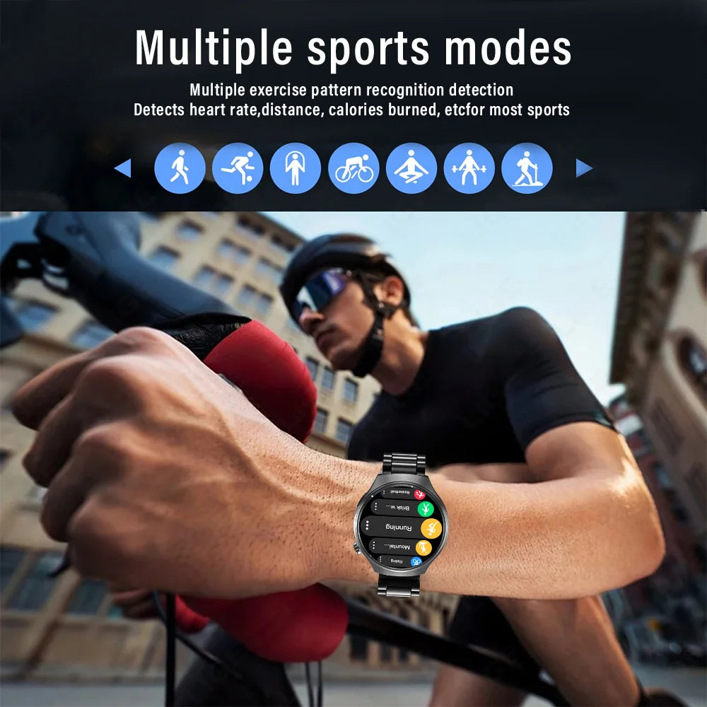 HD Elegant Smart Watch 1.52" Bluetooth Calling | Health & Fitness Tracker