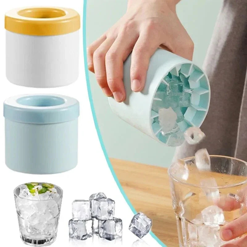 Silicone Ice Bucket Mold | Creative Round Ice Maker
