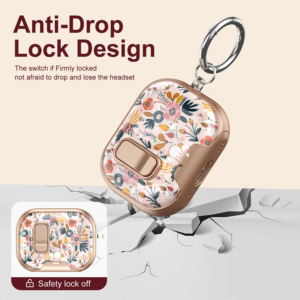 AirPods Pro Protective Case ｜ Secure Lock Shockproof Silicone Cover