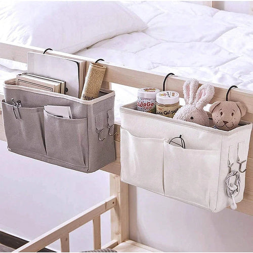 Bedside Storage Organizer | Hanging Bedside Storage Basket