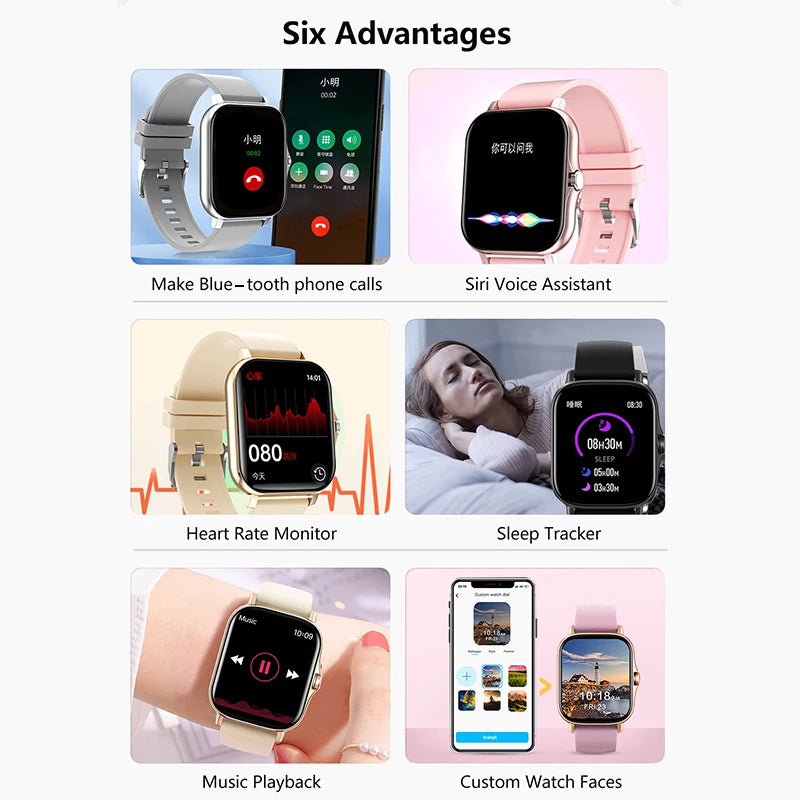 Smart Watch Active Pro — ساعة ذكية رياضية مع خاصية الاتصال عبر البلوتوث | ساعات ذكية ⌚