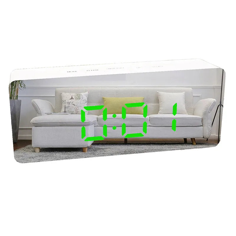 Smart LED Digital Alarm Clock – Sleek Modern Design for Bedroom & Desk ⏰✨