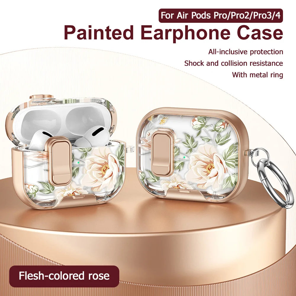 AirPods Pro Protective Case ｜ Secure Lock Shockproof Silicone Cover