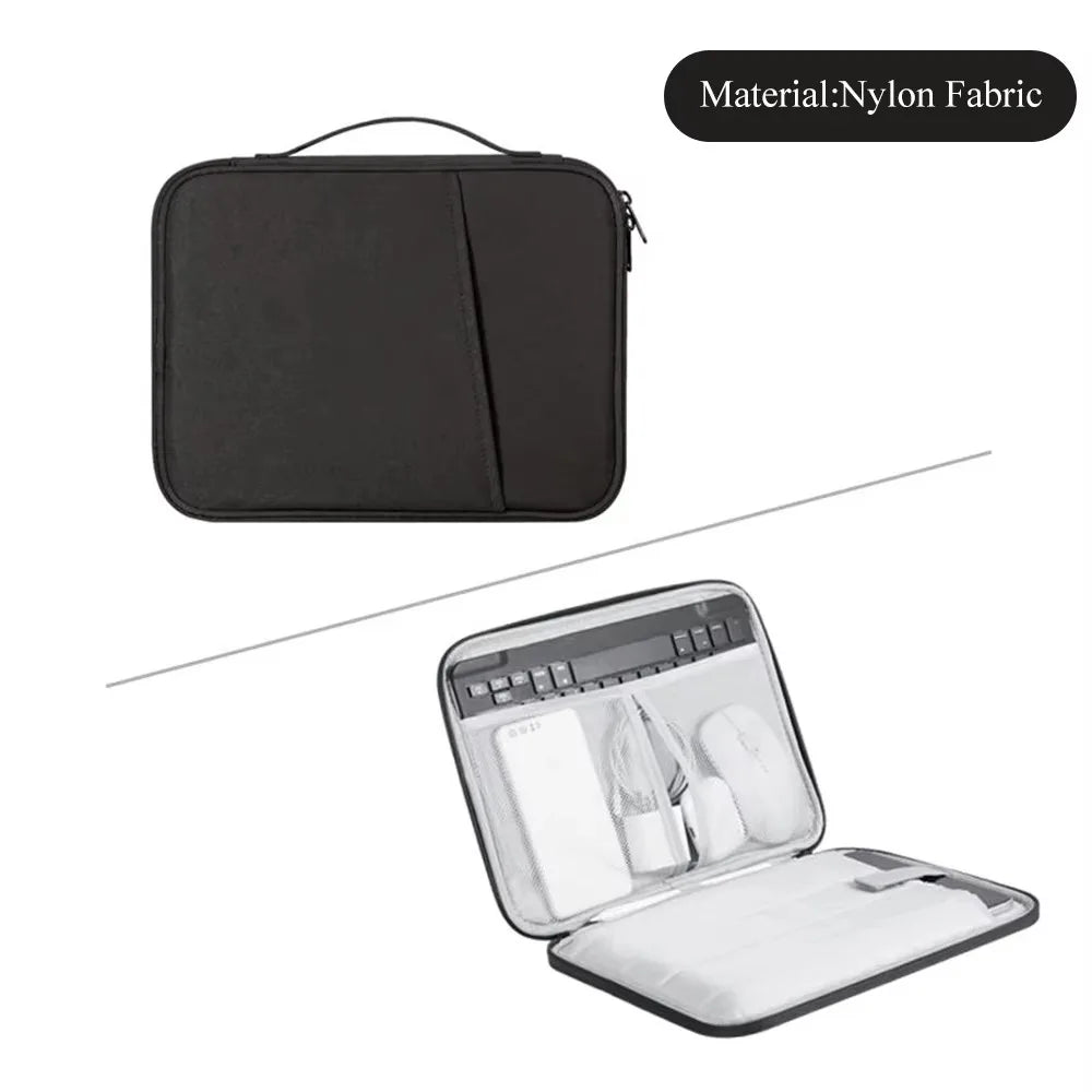 Protective Laptop Sleeve Bag | Waterproof Notebook Carrying Case for MacBook, iPad, ASUS, Lenovo & Huawei | 11-13 Inch