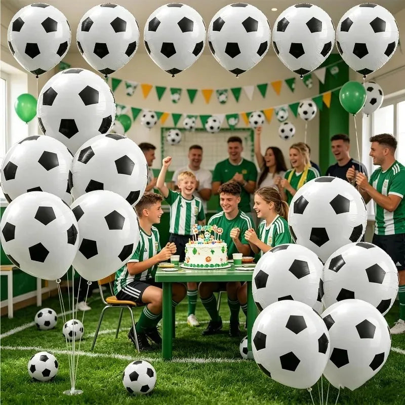 Football Party Balloon Set – Soccer Theme Celebration Decor