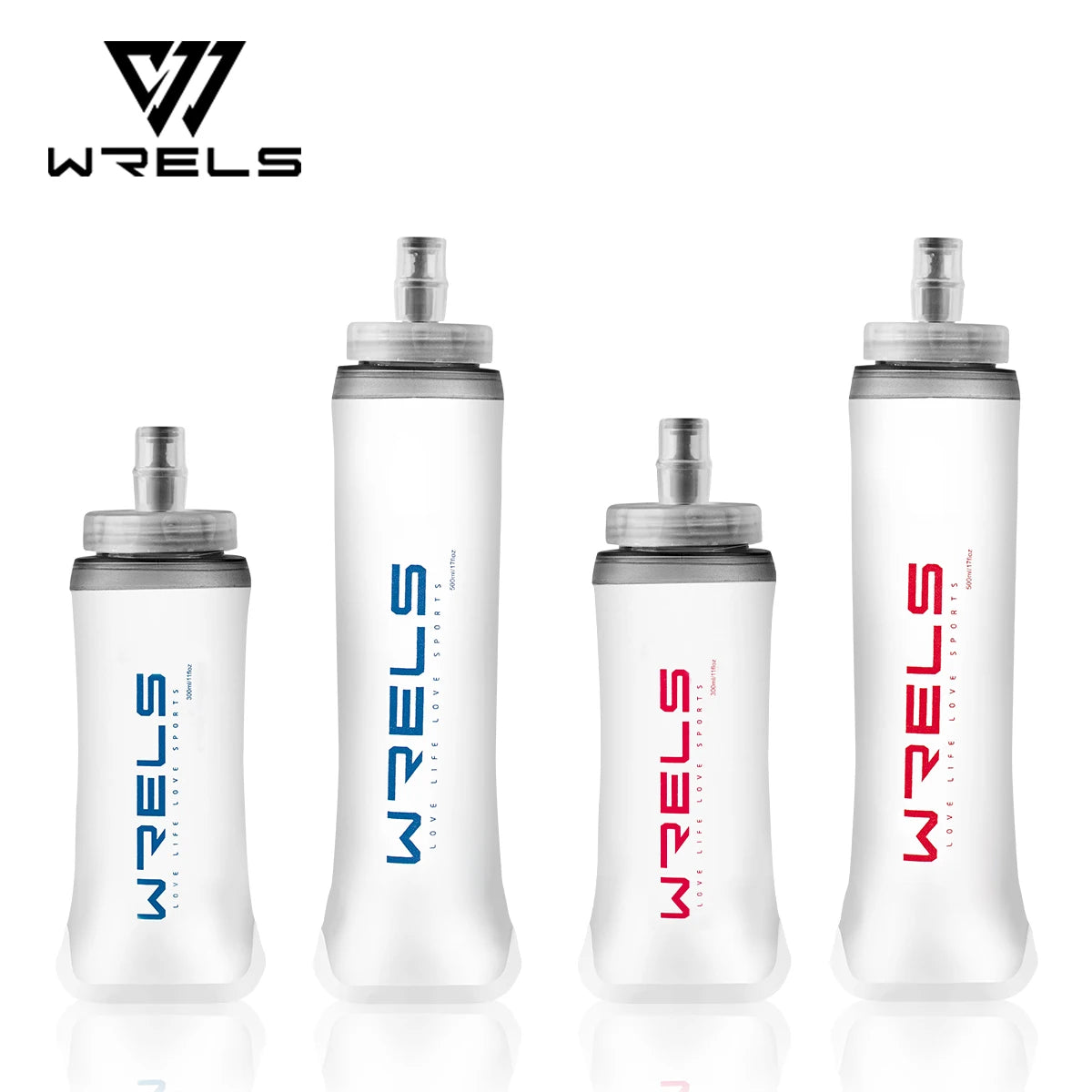 Foldable Soft Flask Water Bottle | 500ml Running Hydration