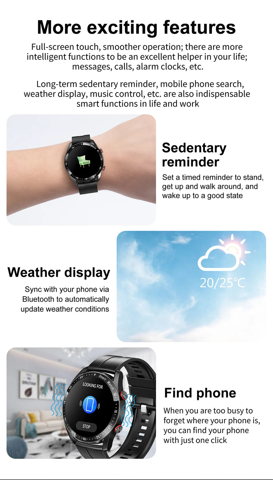 HW20 Smart Watch | Bluetooth Calling | ECG + PPG Health Monitor | IP67 Waterproof | Fitness Tracker