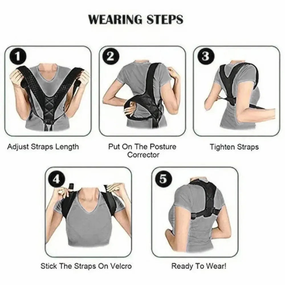 Stand Straight Instantly – Back Posture Corrector | Feel the Difference Today