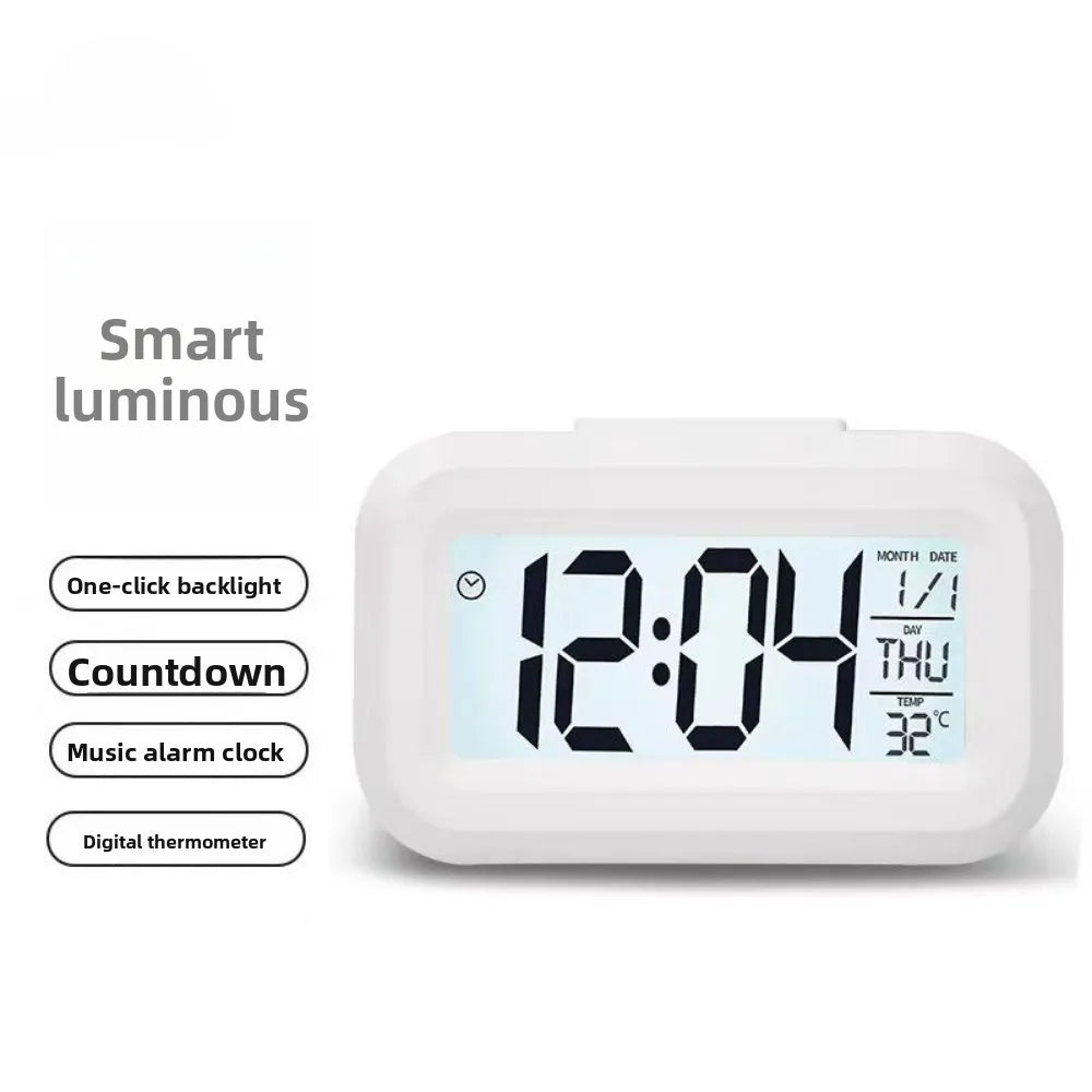 ساعة منبه LED ذكية – شاشة عرض رقمية عصرية للمكتب وغرفة النوم ⏰✨