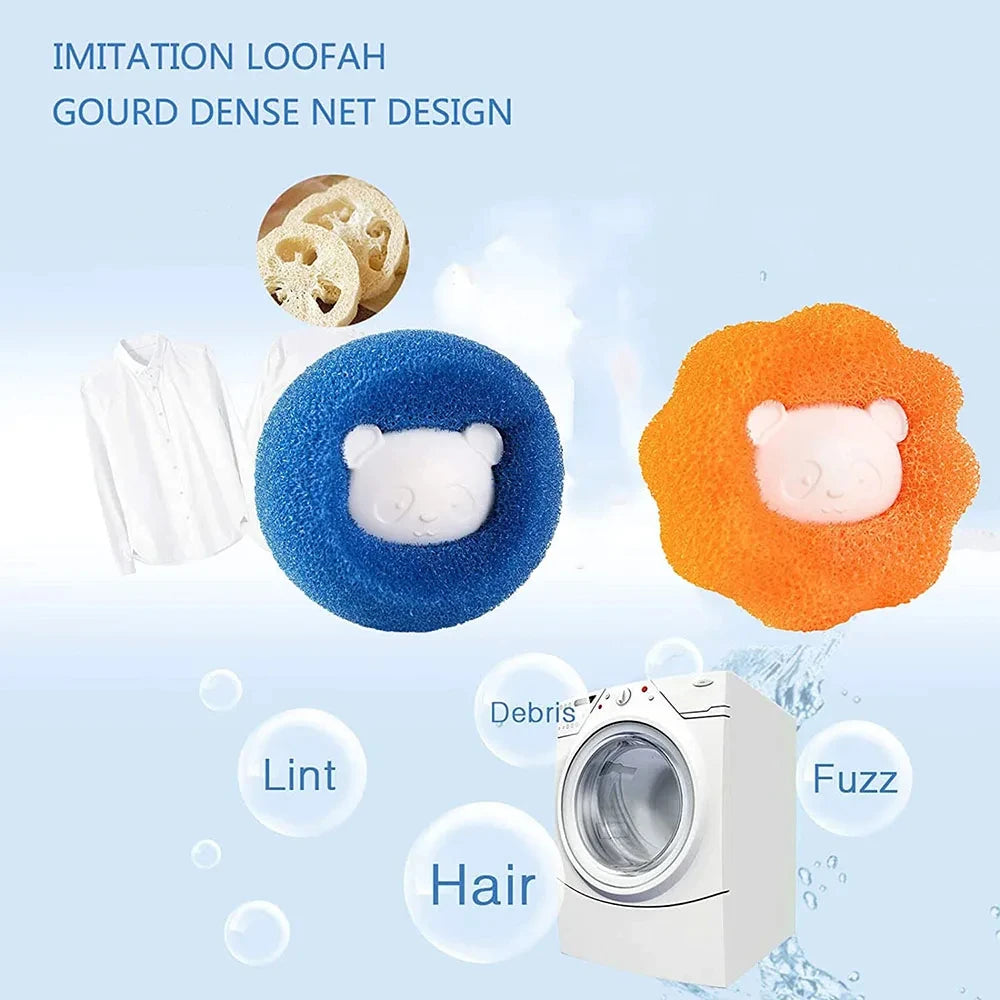 Reusable Pet Hair Remover Ball – Washing Machine & Dryer Fur Catcher for Laundry
