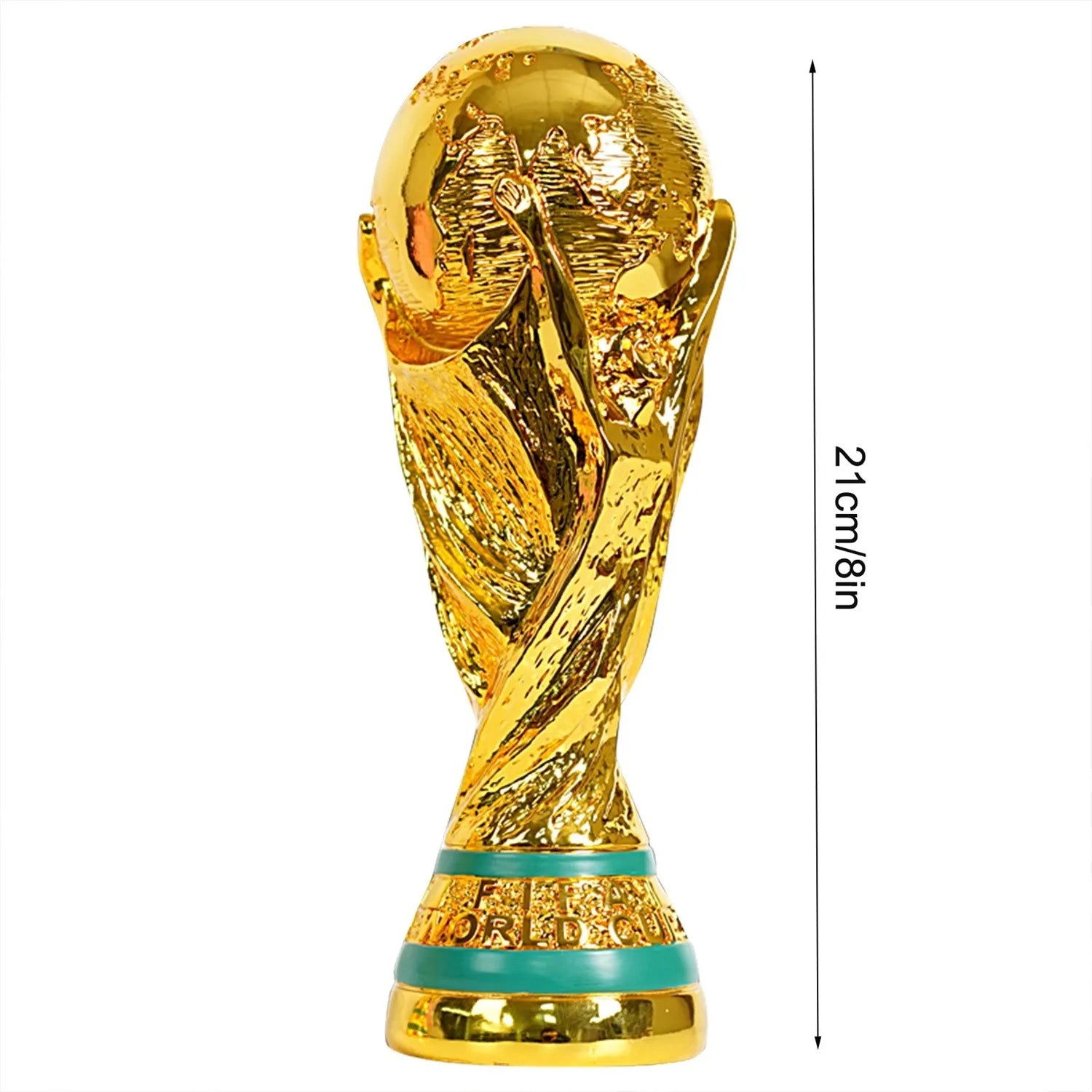 Golden Football Champion Trophy – Premium Soccer Fan Decoration