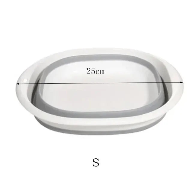 Foldable Wash Basin │ Portable Laundry Tub │ Space Saving Collapsible Sink