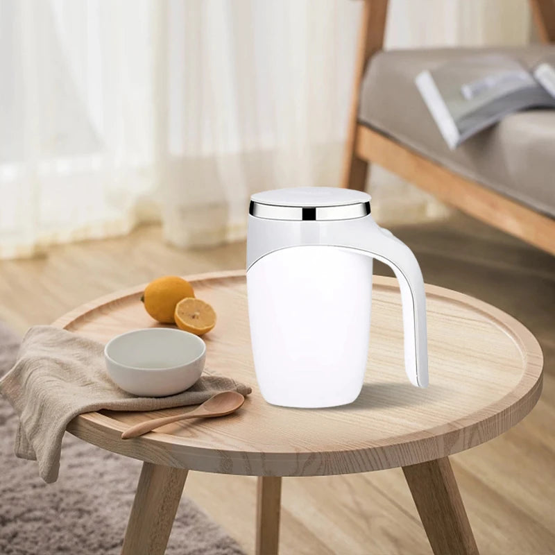 Self-Mixing Smart Mug – Rechargeable Electric Coffee & Protein Cup ☕⚡
