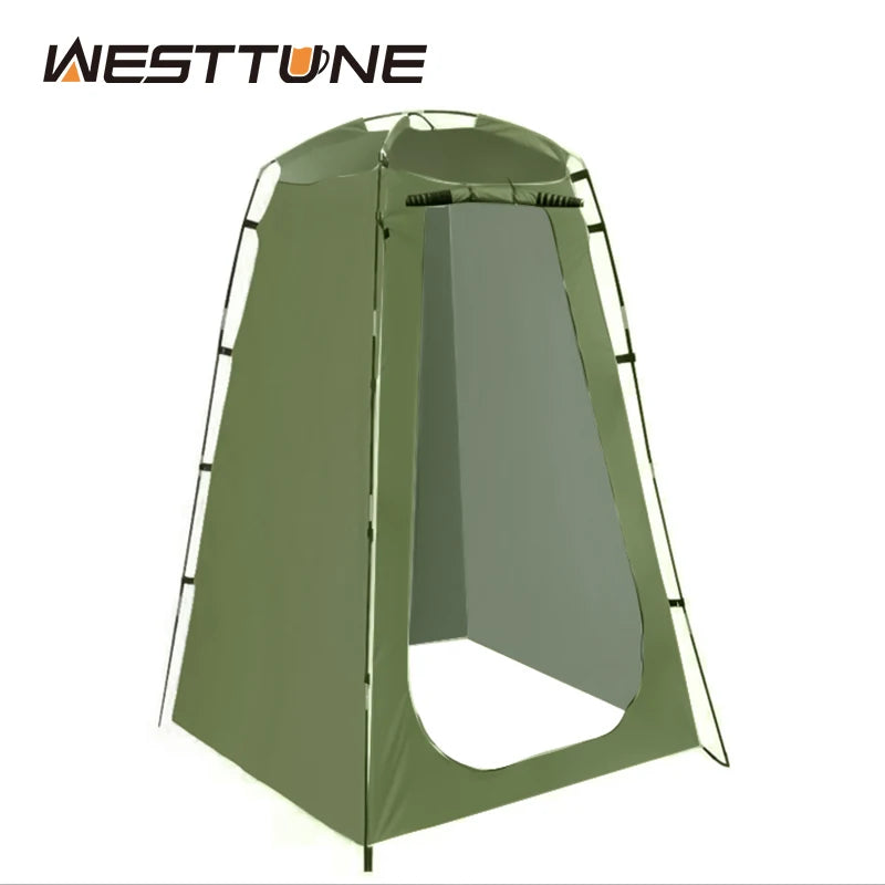 خيمة الاستحمام المحمولة من WESTTUNE | مأوى التخييم في الهواء الطلق