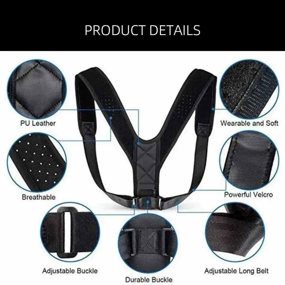 Stand Straight Instantly – Back Posture Corrector | Feel the Difference Today