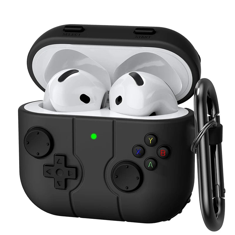 3D Gamepad AirPods Case | Shockproof Silicone Protective Cover