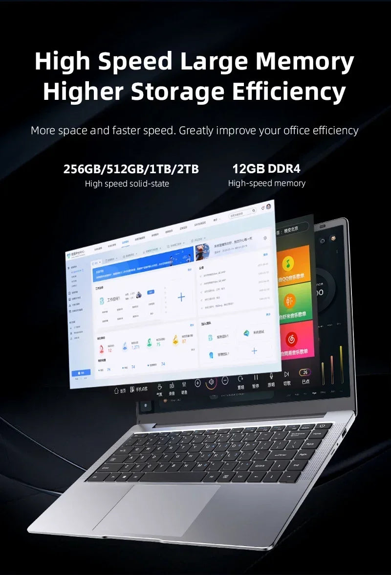 2026 Office i7 Laptop | Intel Core i7-8650U | 16GB RAM 1TB/2TB SSD | 14.1" FHD Windows 11 Pro Notebook
