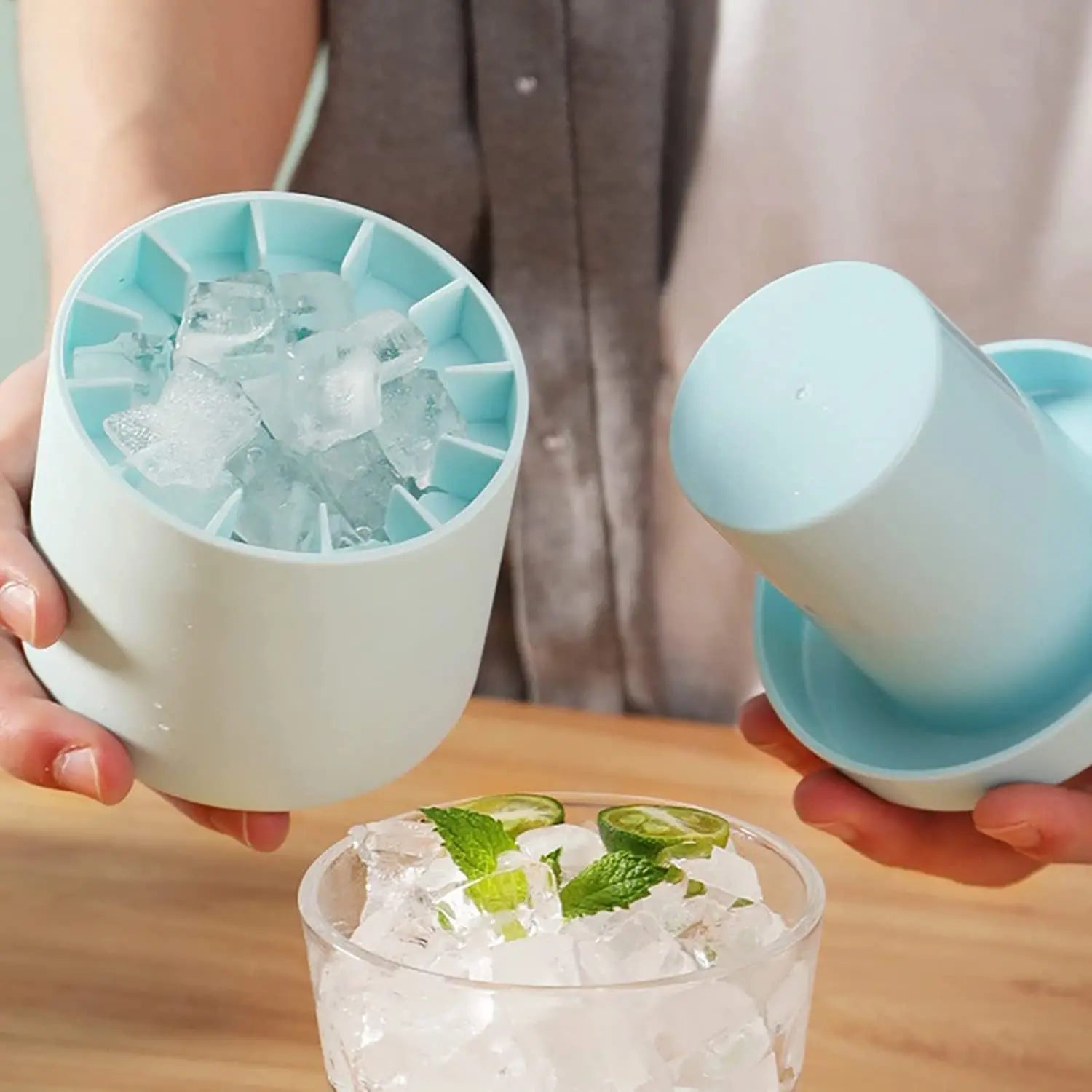 Silicone Ice Bucket Mold | Creative Round Ice Maker